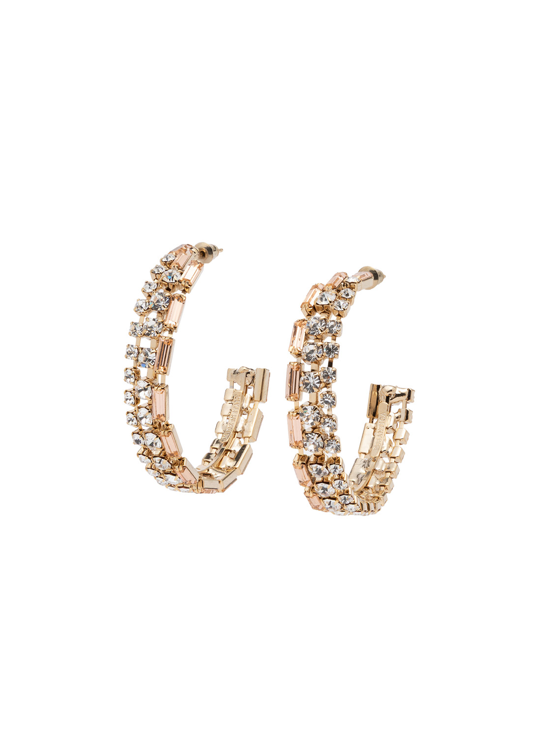 ROSANTICA: Amarena Hoop Earrings