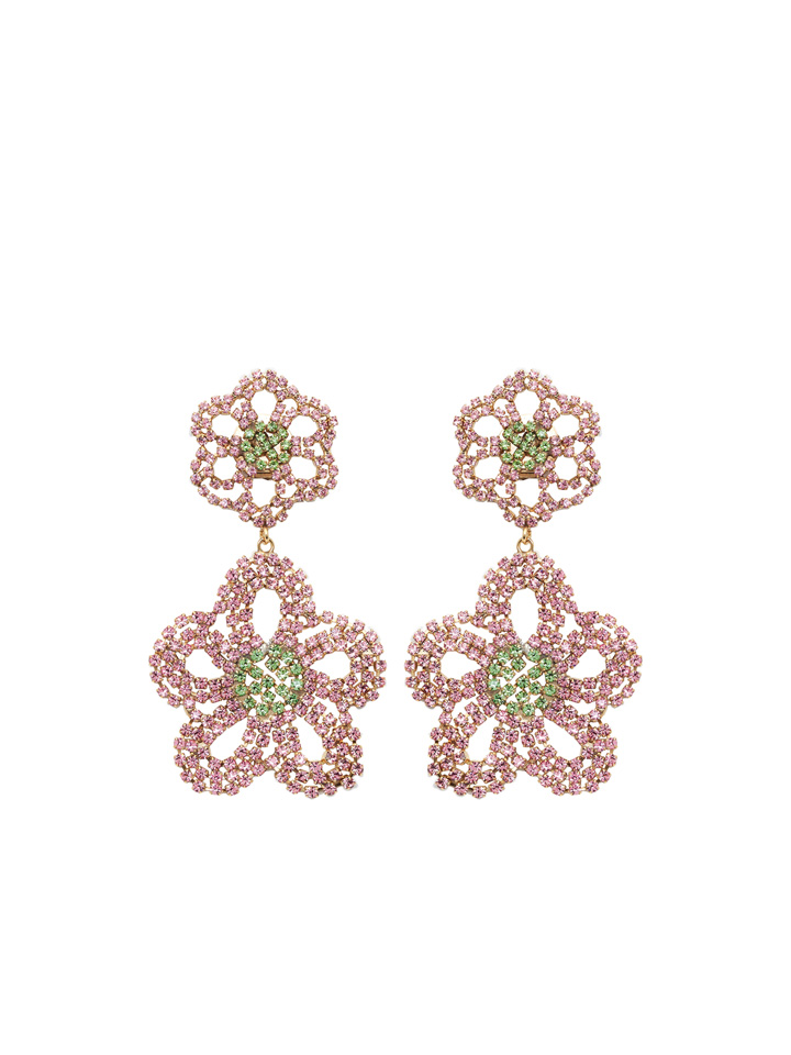 ROSANTICA: Fiordaliso Long Earrings