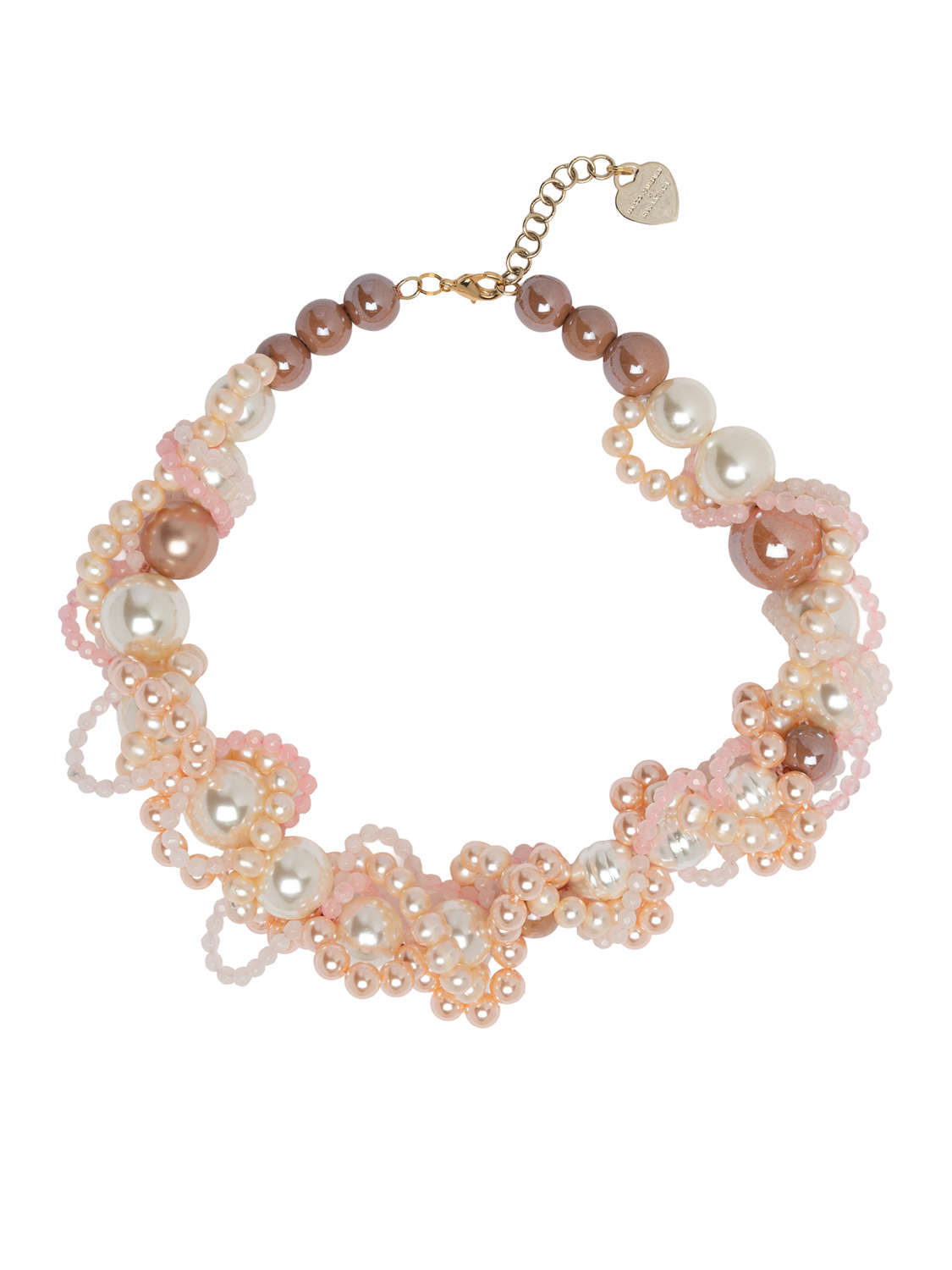ROSANTICA: Fuji Necklace Pink
