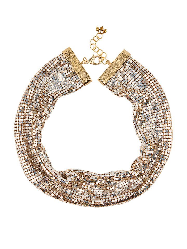 ROSANTICA: Mesh Necklace
