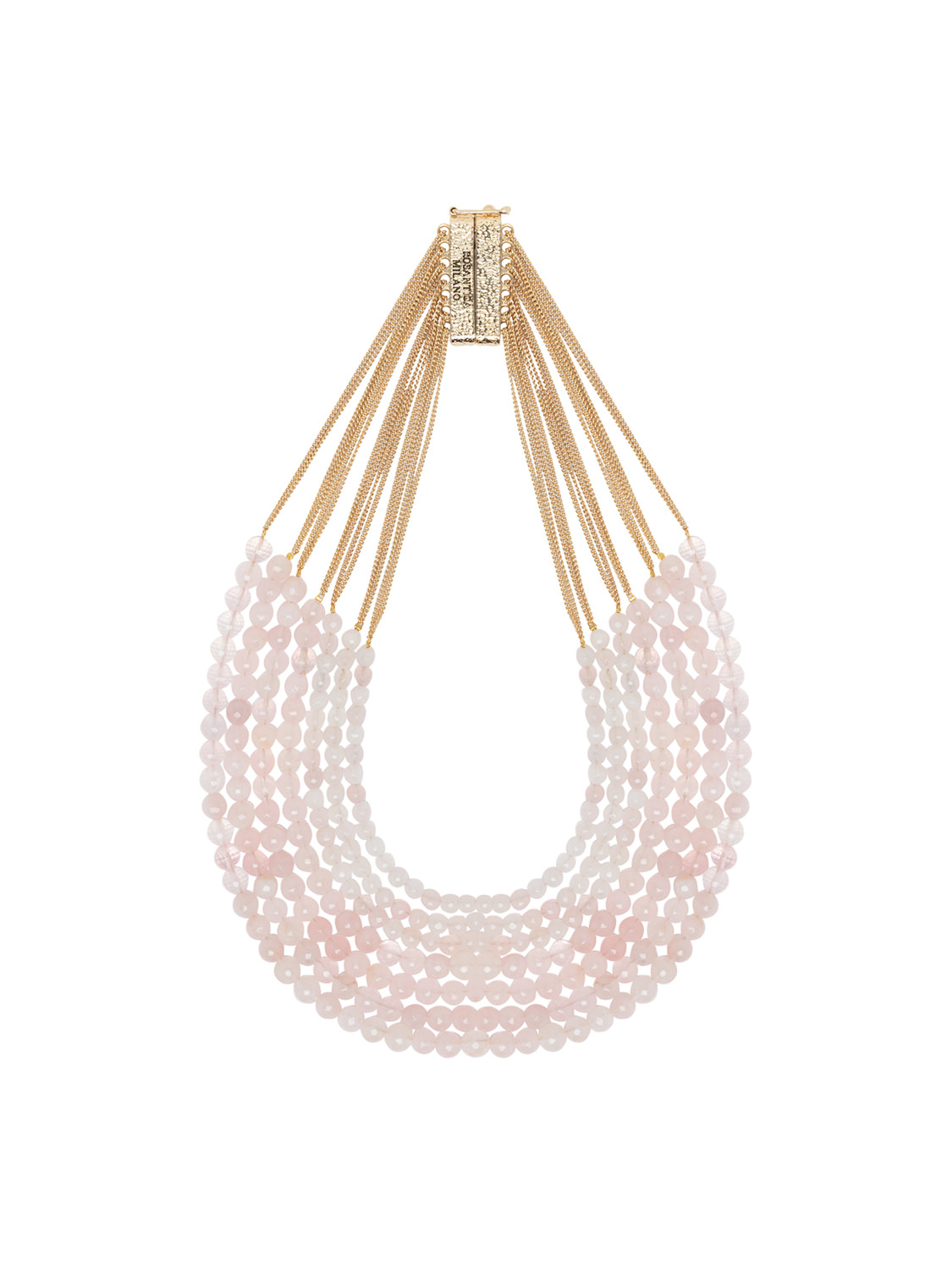ROSANTICA: Mini Raissa Pink Necklace