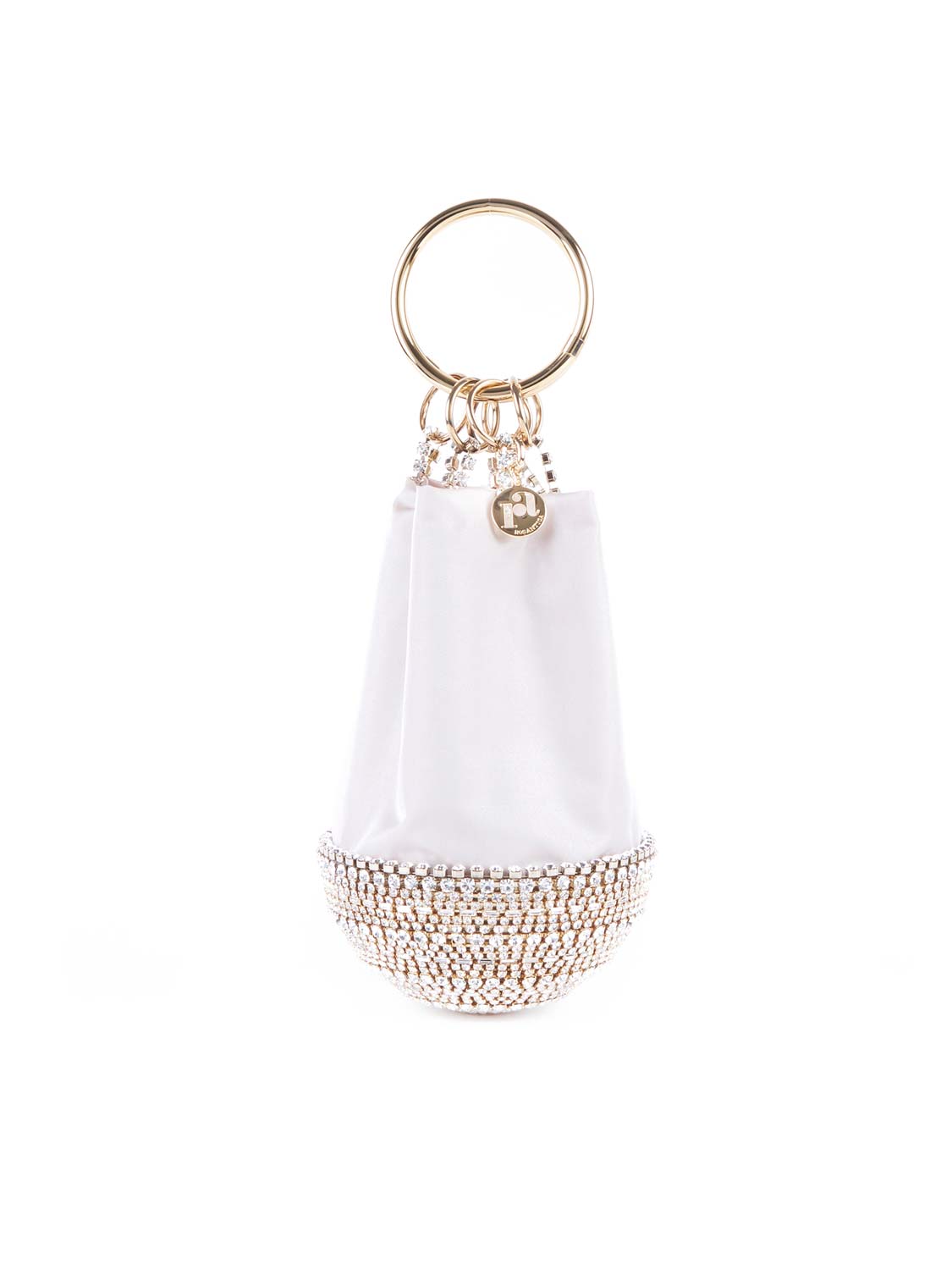 Rosantica Ghizlan velvet-effect mini bag - Pink