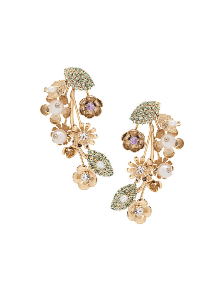 ROSANTICA Bouquet  Long Earrings