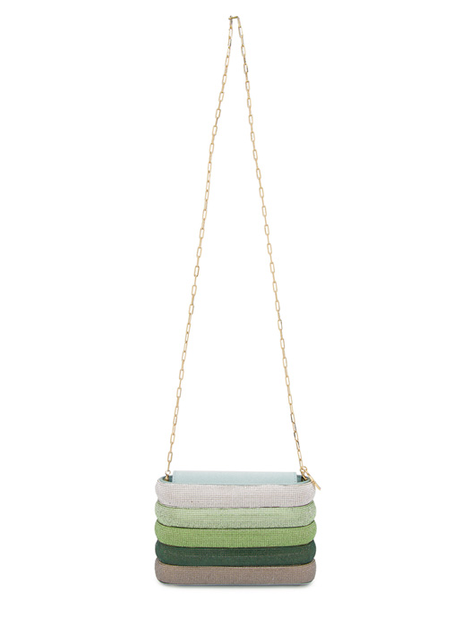 ROSANTICA: Favilla Clutch Green