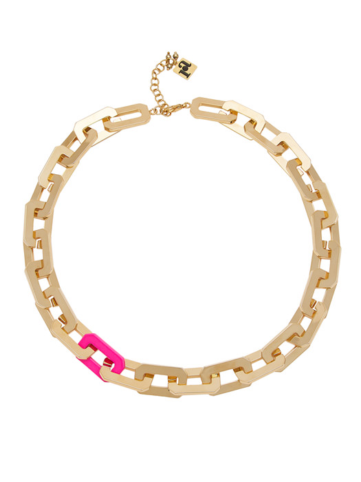 ROSANTICA Fluo Pink Necklace