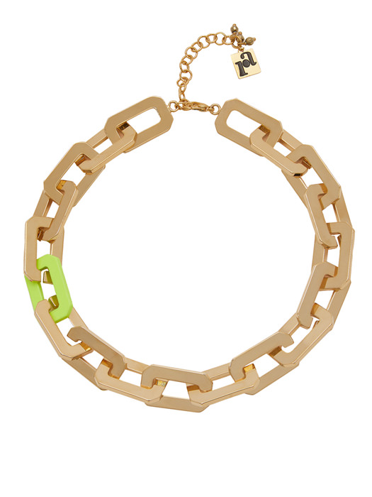 ROSANTICA Fluo Yellow Necklace