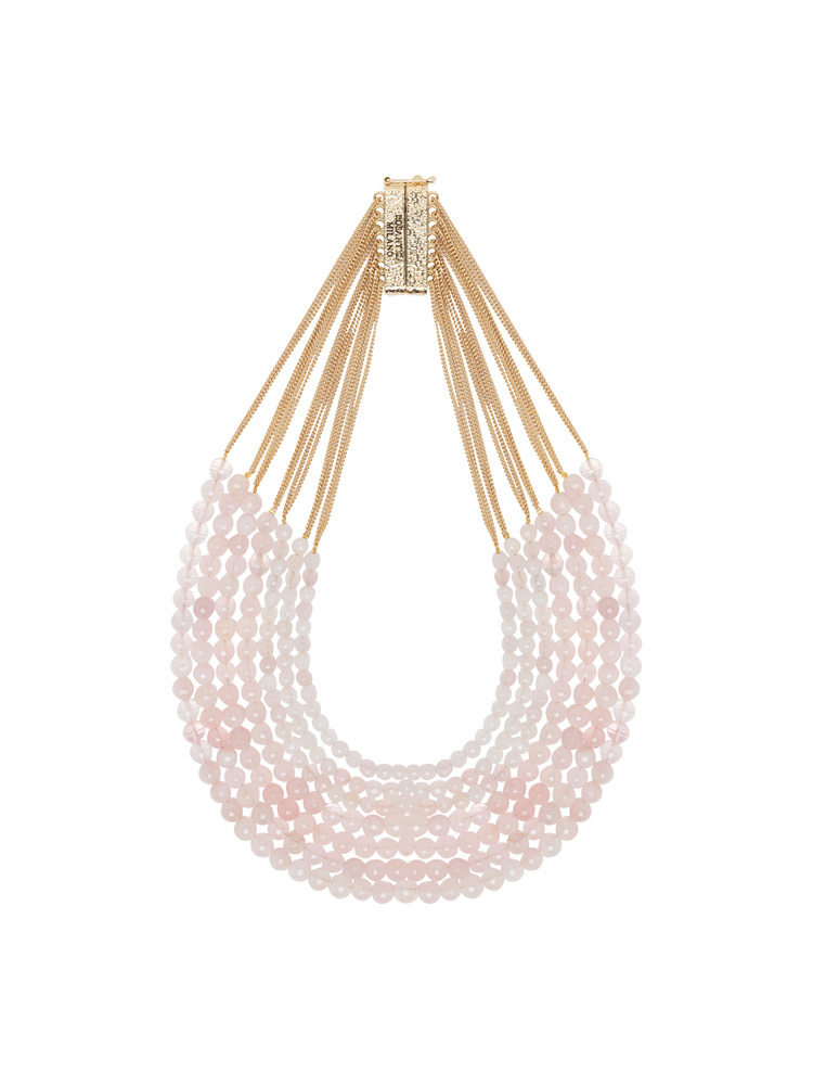 ROSANTICA Mini Raissa Pink Necklace