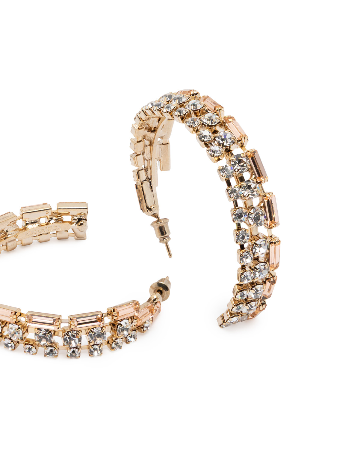 ROSANTICA: Amarena Hoop Earrings