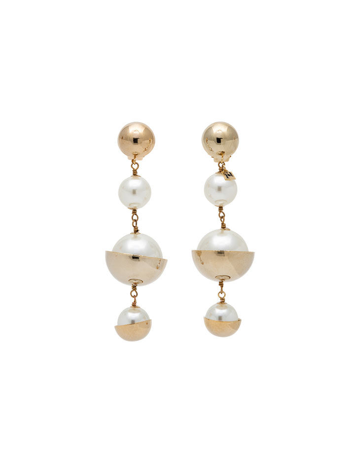 ROSANTICA: Aria Long Earrings