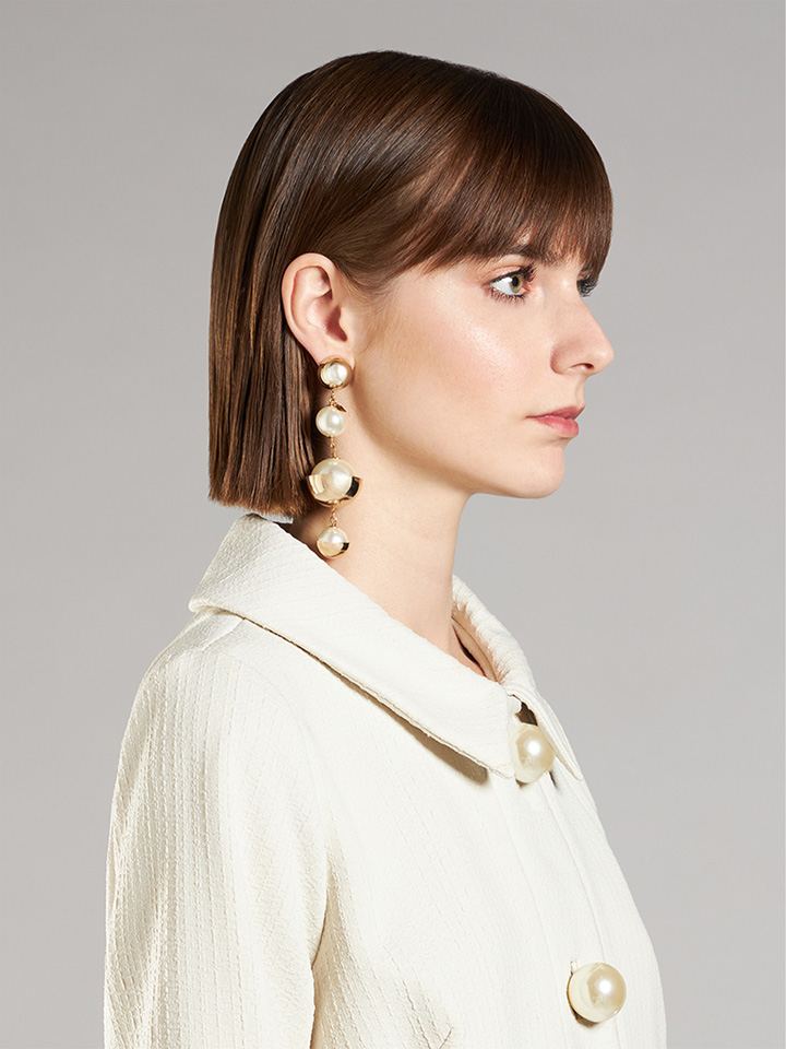 ROSANTICA: Aria Long Earrings