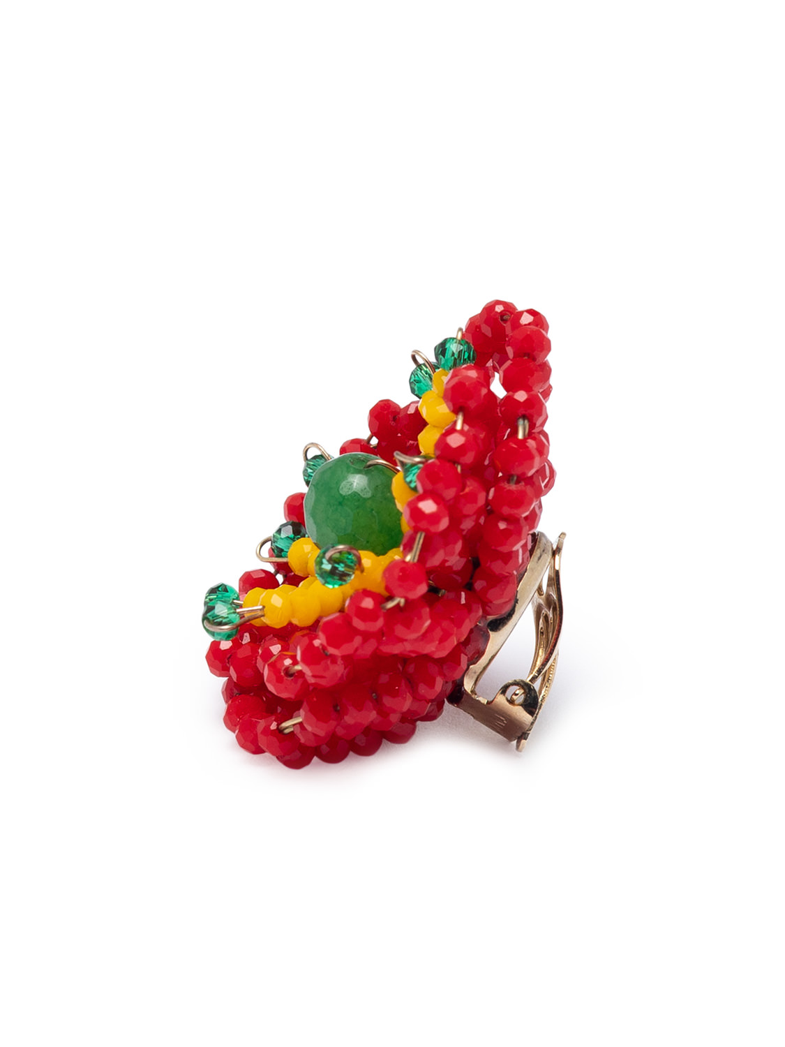 ROSANTICA: Codette Red Earrings