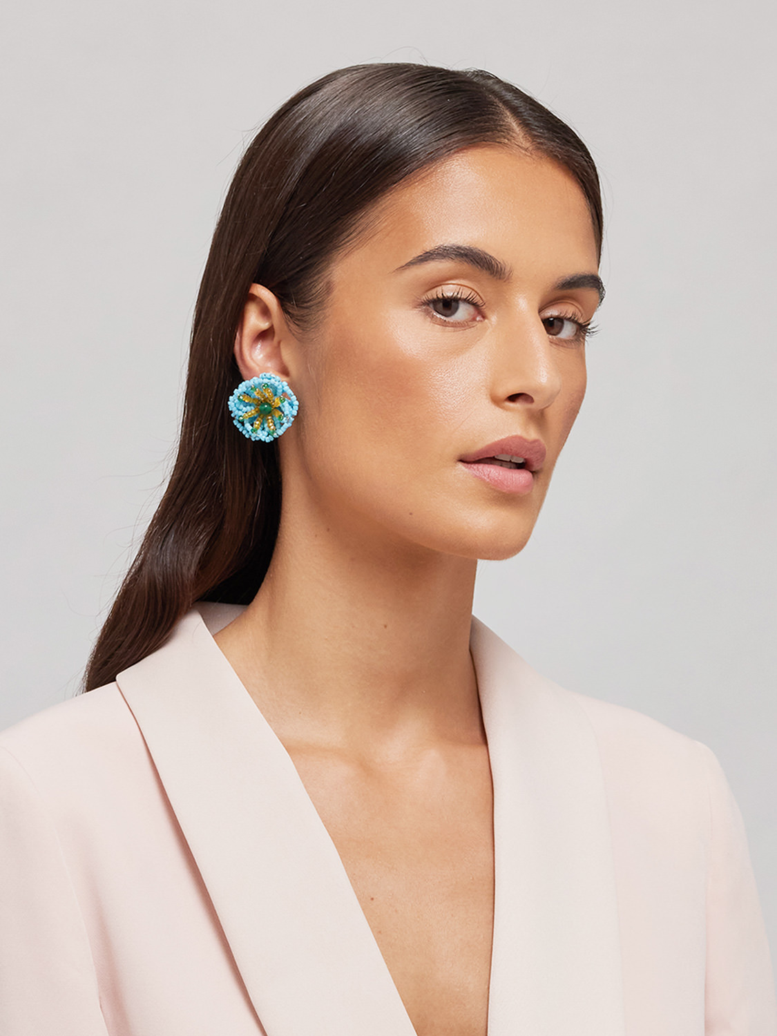 ROSANTICA: Codette Sky Blue Earrings