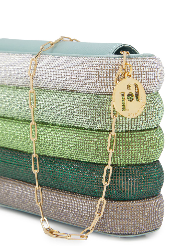ROSANTICA: Favilla Clutch Green