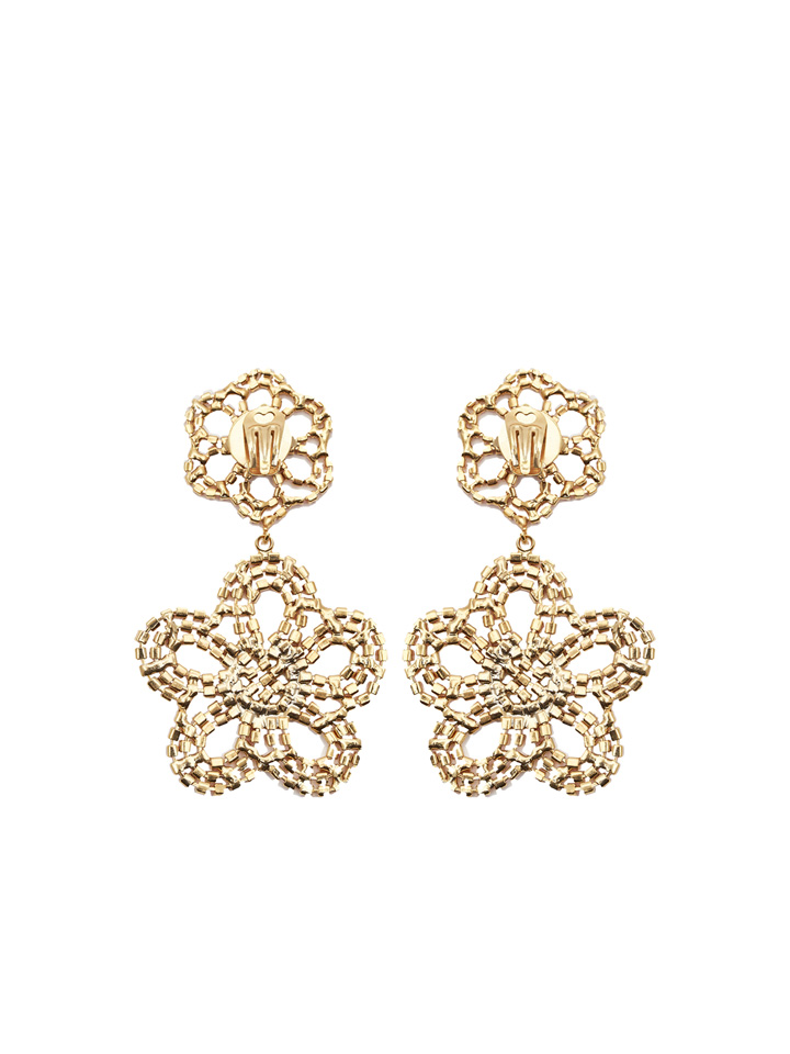 ROSANTICA: Fiordaliso Long Earrings