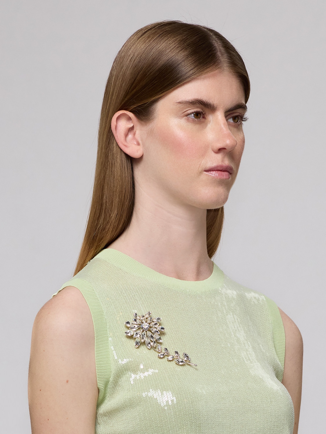 ROSANTICA: Flores Brooch L