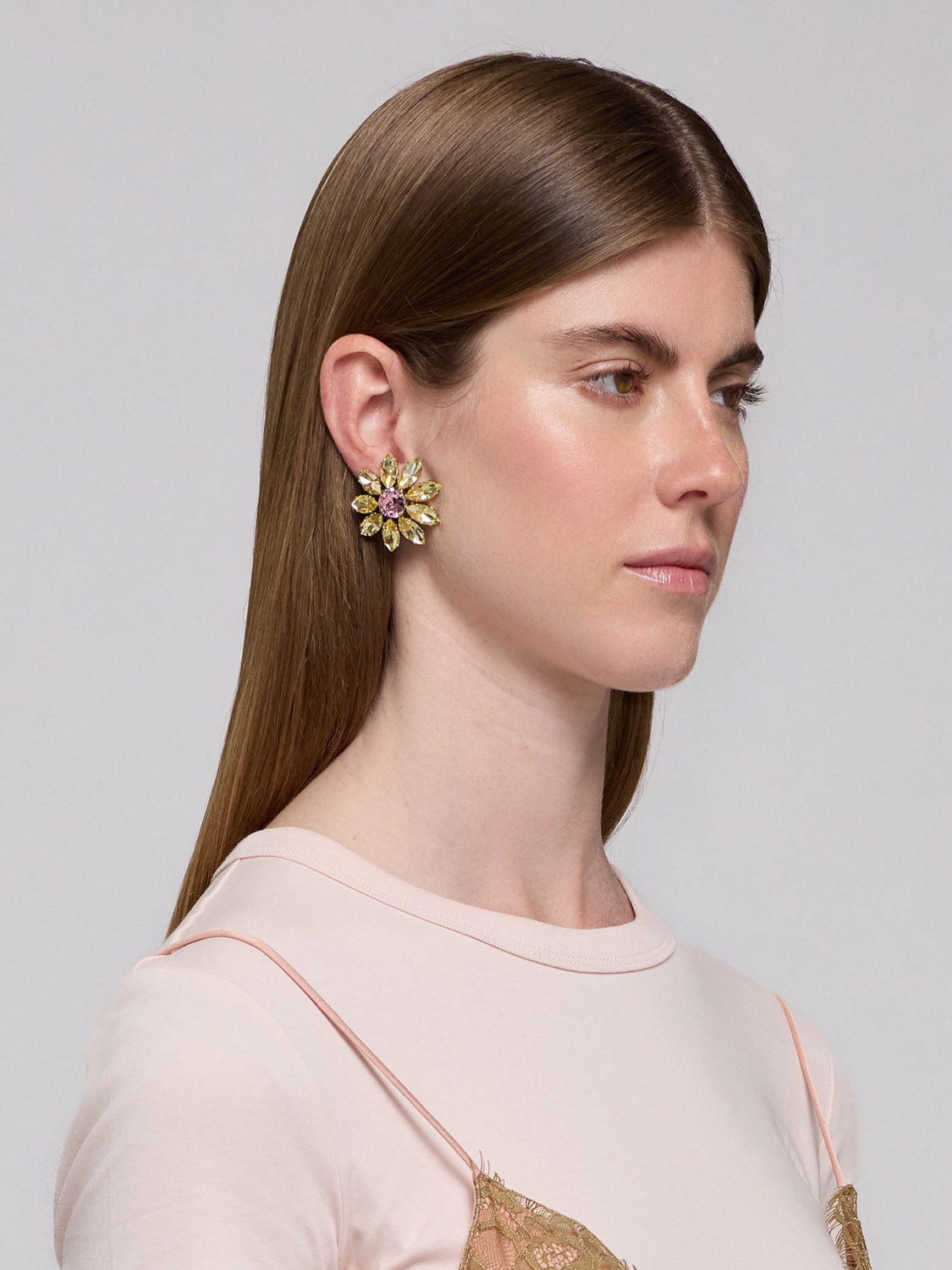 ROSANTICA: Flores Earrings