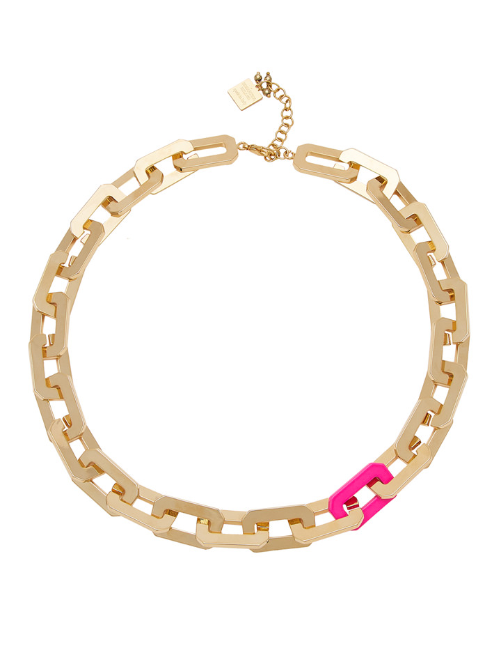 ROSANTICA: Fluo Pink Necklace