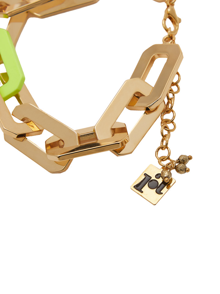 ROSANTICA: Fluo Yellow Necklace