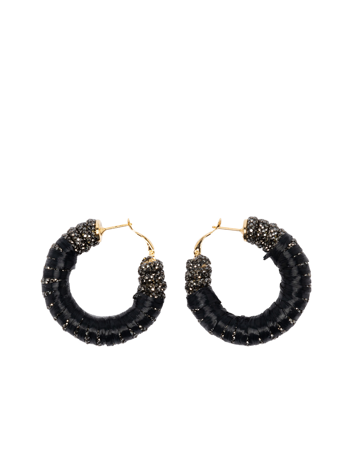 ROSANTICA: Lula Black Earrings