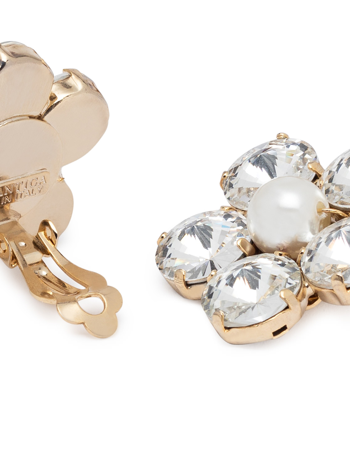 ROSANTICA: Matera Flower Earrings