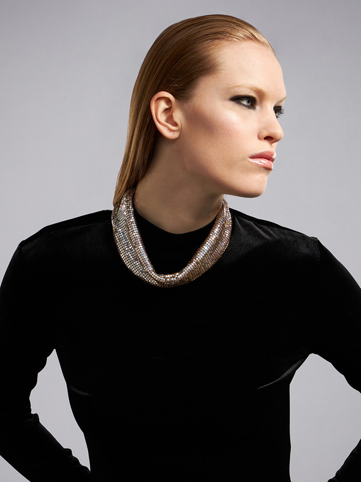 ROSANTICA: Mesh Necklace