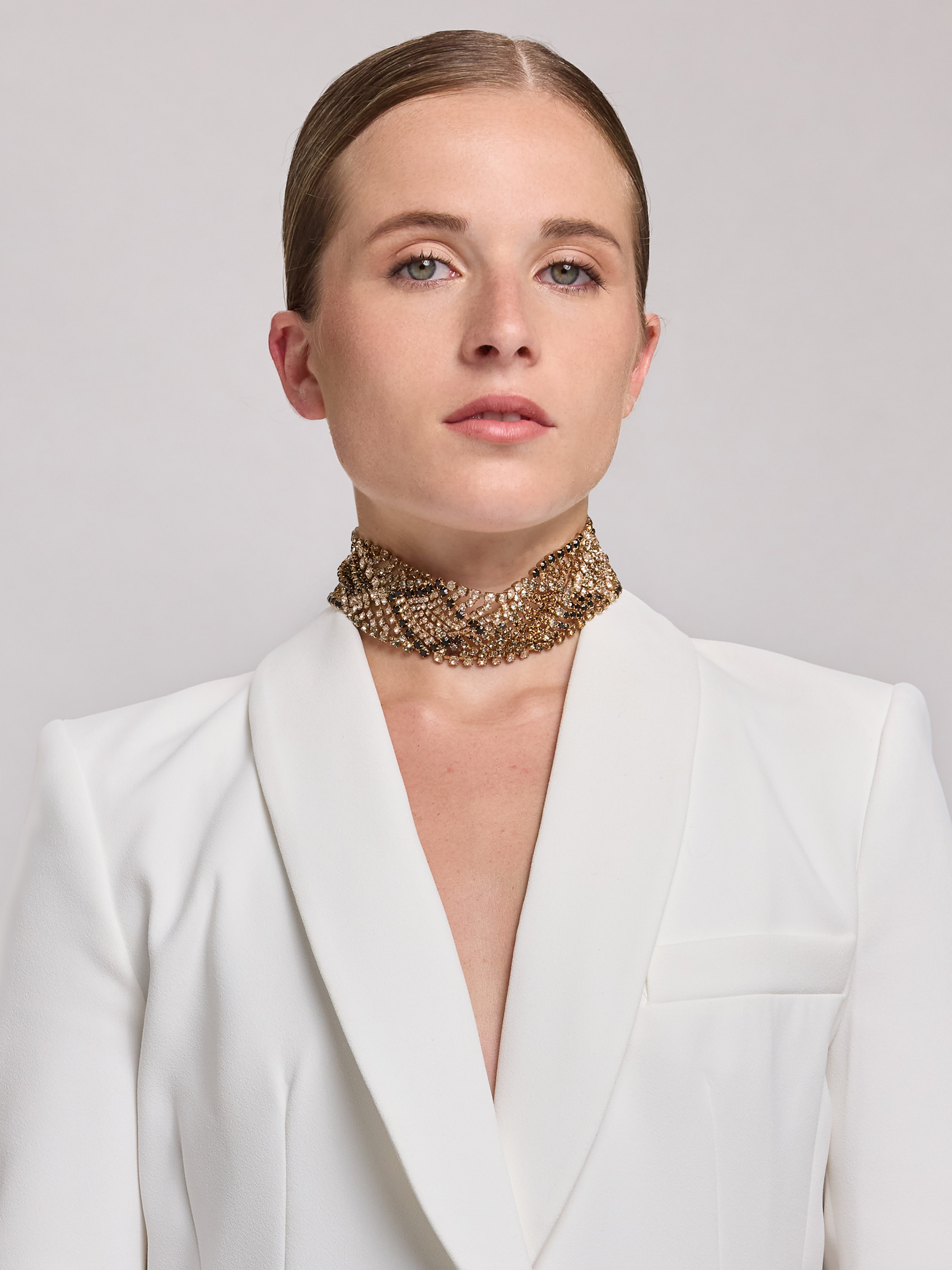 ROSANTICA: Patchwork Choker