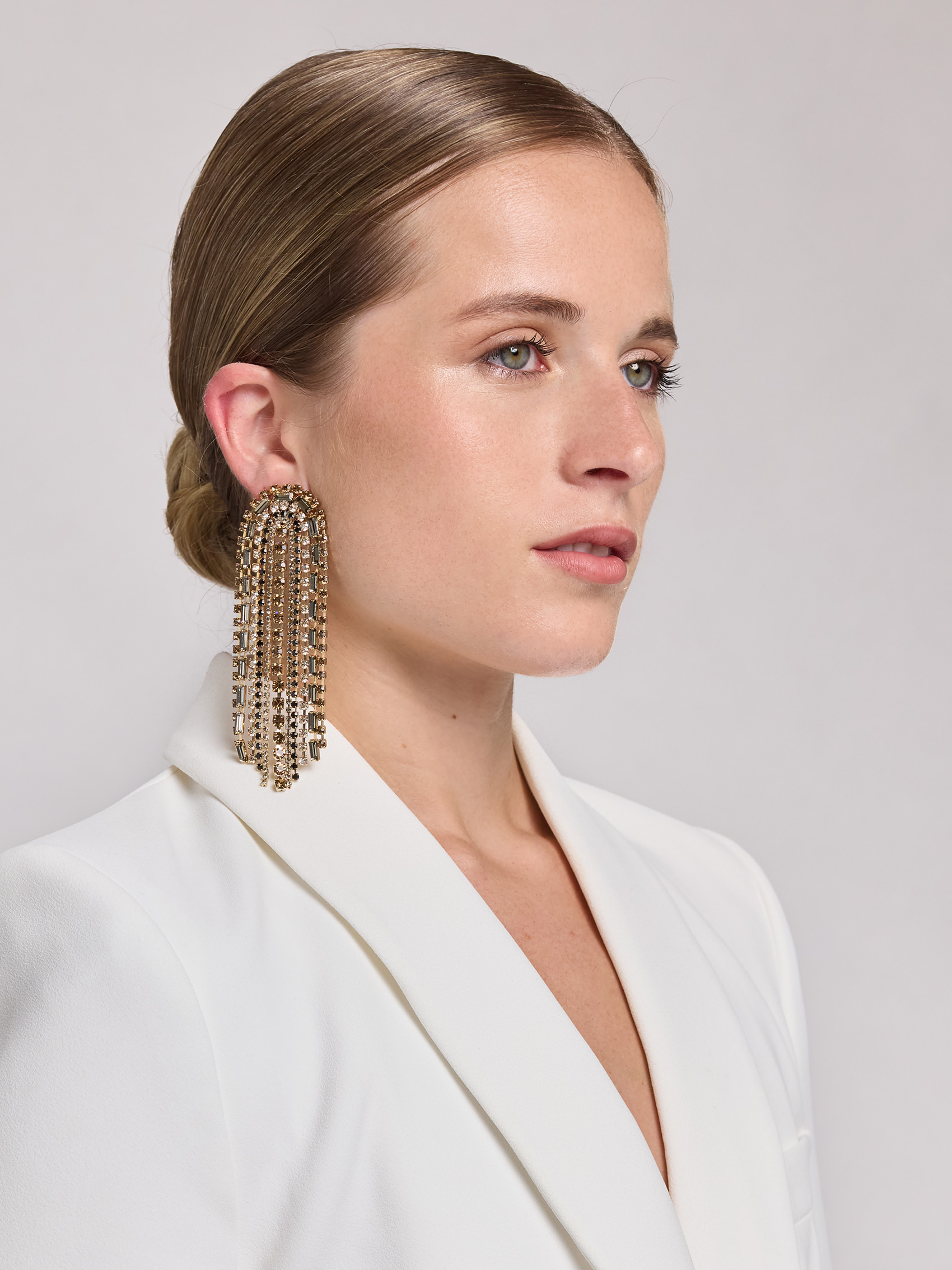 ROSANTICA: Patchwork Extra Large Earrings