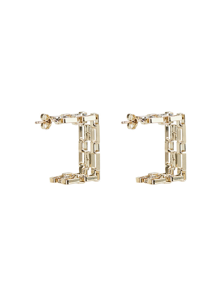 ROSANTICA: Petra Squared Earrings